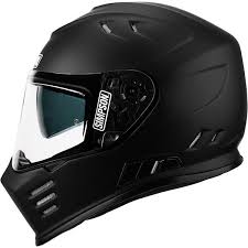 Casque Venom Ghost Solid Simpson Noir Mat Moto Casque Casque Moto Integral Dafy Moto