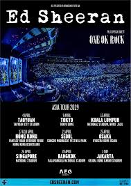 Ouça músicas de one ok rock como 'wherever you are', 'clock strikes', 'we are', 'the beginning', 'decision', 'cry out' e todas as outras músicas. Ed Sheeran Tour Lasopaworx