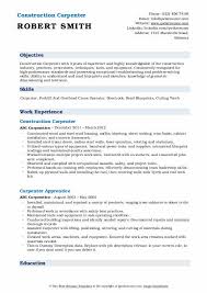We did not find results for: Carpenter Resume Samples Qwikresume