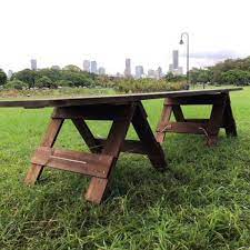 Vintage Low Picnic Table Approx 45cm High