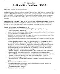 residential care coordinator job