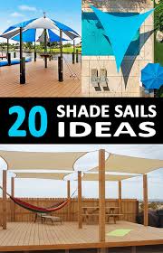Allow poles to set in concrete for a minimum of 48 hours. 20 Shade Sail Ideas For Covered Patio Solutions