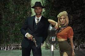 Explore amazon devices · fast shipping · read ratings & reviews Kourtney Kardashian And Her Beau Coordinated Bonnie And Clyde Halloween Costumes Allure