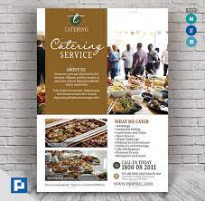 Catering Service Flyer Psdpixel Funeral Catering Event Catering Catering