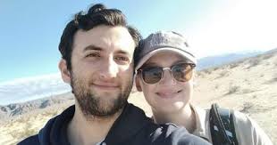 Vidal Ramirez and Kayla Kirby at the De Anza Overlook.