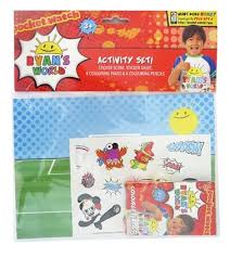 Ryans world printable coloring pages coloring kids. Ryan S World Activity Set Kids Activity Set Gifts Toys Online