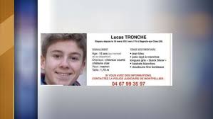Depuis que lucas tronche s'est volatilisé brutalement, ses parents répètent que, « forcément quelqu'un a des informations qui pourraient être utiles pour le retrouver ». Disparition De Lucas Tronche En 2015 Des Verifications En Cours Au Domicile De L Adolescent