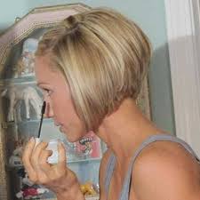 And check out the feathered bangs. Get Your Stack Of Inspiration From These 50 Glamorous Stacked Bob Styles My New Hairstyles