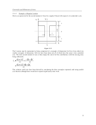 Centroids Moments Of Inertia