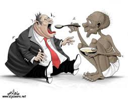 RÃƒÂ©sultat de recherche d'images pour "caricatures pauvres nourrissant riches"