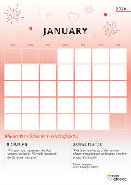Maybe you would like to learn more about one of these? January 2020 Calendar Funbridge