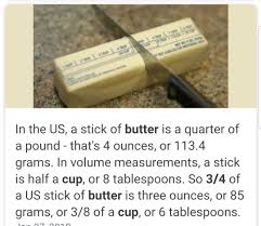 Amount of whole butter milk : 3 Quarters Of A Cup Of Butter In Grams