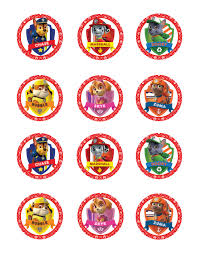 This blue snack box is just one of the handful of free paw patrol party printables you can find, including candy bar wrappers and hershey kiss stickers. Free Paw Patrol Birthday Party Printables Vackra Bilder Bilder