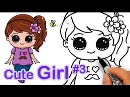 Yet, many artists find drawing people accurately to be a difficult task. How To Draw Cute Girl Easy 3 Youtube