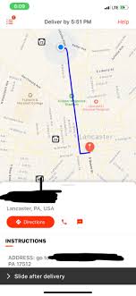 Customer Put Fake Address When Ordering Food They Put Real Address On The Instructions Address Is Completely Out Of Zone Hit Up Customer Care And Got Order Canceled 15 Miles From Restaurant