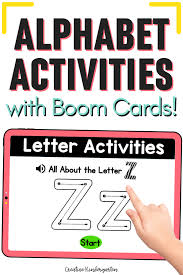 These fun hands on activities are simple to set up, and they make learning letter. Alphabet Activities With Boom Cards Creative Kindergarten
