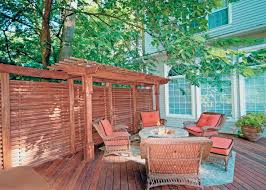 A privacy screen is an easy way to create a space where you can relax and unwind without worrying about the possibility of being on display. Design Ideas For Outdoor Privacy Walls Screens And Curtains Diy