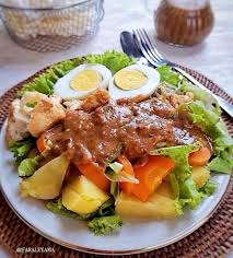 Resep Masakan Kuliner Op Instagram Gado Gado Simple By Faraleyama Bahan Saos 150gr Sambel Pecel Hancurkan 500ml Air Gado Gado Healthy Recipes Food