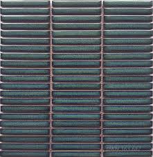 Mosaic que đũa màu xanh biển - Gạch Mosaic trang trí