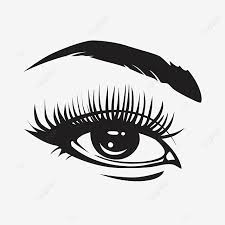 black eye lashes closeup eyelash eye eyebrow png and vector with transparent background for free download black eye lashes closeup eyelash eye