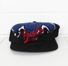 Vintage 90s Busch Beer Mountain Snapback Hat All Over Wrap Etsy Snapback Hats Hats Vintage Snapback