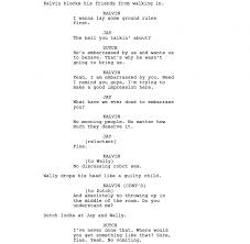 Each situation is represented by four successive dialogues. Script Dialogue Should Be More Than Just Talking