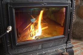 Cleaning Glass On Your Woodstove Wood Stove Fireplace Glass Doors Glass Fireplace