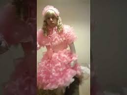 Whether youd like dresses up games uk. Cute Sissy Doll Boy In Pink Frilly Dress Youtube