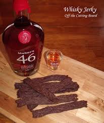 When using steak, it's easier to slice the meat thinly. Whisky Jerky Off The Cutting Board