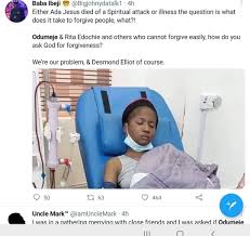 Thewill had earlier reported that ada jesus, whose real name is mmesoma mercy obi, died on wednesday after a protracted battle with kidney disease. Z6amodmd97feqm