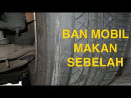 Semua tayar yang dah botak selalunya akan nampak masih penuh dengan. Penyebab Ban Mobil Makan Sebelah Dan Ster Miring Youtube