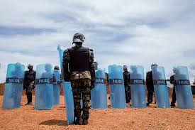 Pin On Riot Control Training Exercise By Unmiss Military And Police