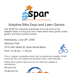 SAULT SAINTE MARIE – Adaptive Bike Expo and Lawn Games