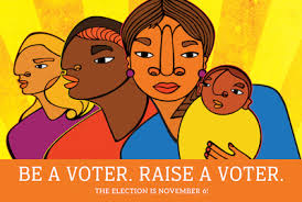 Get women voters to the polls with pre-stamped, pre-addressed postcards