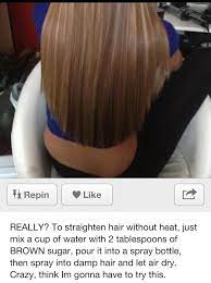 Get the largest curlers you can find. How To Get Really Straight Hair Without A Flat Iron I M Jealous Nicole U Have Straight Hai Straighten Hair Without Heat Hair Without Heat Straight Hairstyles