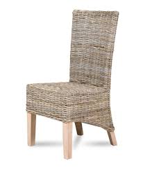 Kubu Rattan Dining Chair Whitewashed Leg Rattan Dining Chairs Dining Chairs Chair