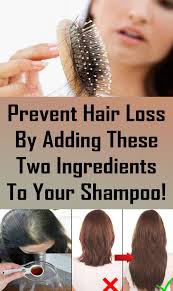 Prevent Hair Loss By Adding These Two Ingredients To Your Shampoo Hair Loss Prevent Hair Loss Hair Loss Regrowth