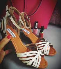 2017夏季欧美新款凉鞋女真皮高跟坡跟细带鱼嘴复古罗马凉鞋 shoes sandals fashion