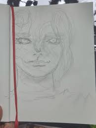 I need the name of the artist who draws in similar to this style. All I can  remember they were a lot better at it, and I saw them a few months ago