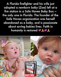 The firefighter and his wife had been trying for a baby for over 10 years.  ❤️❤️