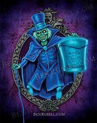 Hatbox Ghost 11x14 Print Hatbox Ghost Disney Art Disney Tattoos