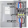 Compare the wiring schematic with the photo. 1