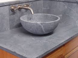 soapstone bathroom sinks integral and