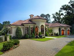 Florida home plans draw considerable inspiration from traditional spanish style and architecture. Single Story Spanish Colonial Style Homes Novocom Top