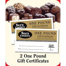 Sees candy shop specializes in chocolates. See S Candies One Pound Gift Certificates 2 Pack From Costco In Austin Tx Burpy Com