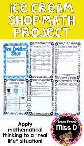 In This Shop Math Project Students Can Work Individually Or In Pairs They Will Use Division To Investigate The Running Of A Math Projects Real Life Math Math