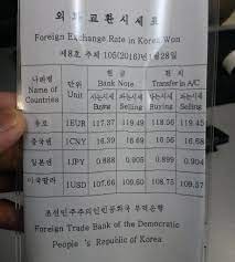 Korea exchange bank was acquired in 2003 by lone star funds, a private u.s. Foreign Exchange Rate In Korea North Korea On 28 Janua Flickr