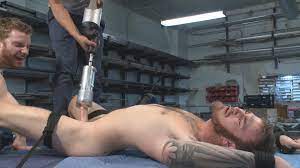 Men On Edge: Mechanic Edged By His Own Tools - Gay BDSM-Fetish Porn -  ManSurfer TV