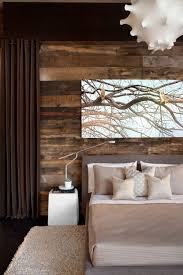 The Wood Wall On The Two Pillars For Added Texture Very Cheap And Easy To Do Contemporary Bedroom Wood Bedroom Decor Dream Master Bedroom