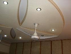 Pop ceiling for hall with 2 fans: Design And Decorating Ideas For Every Room In Your Home Drawing Room False Ceiling Design With Two Fans